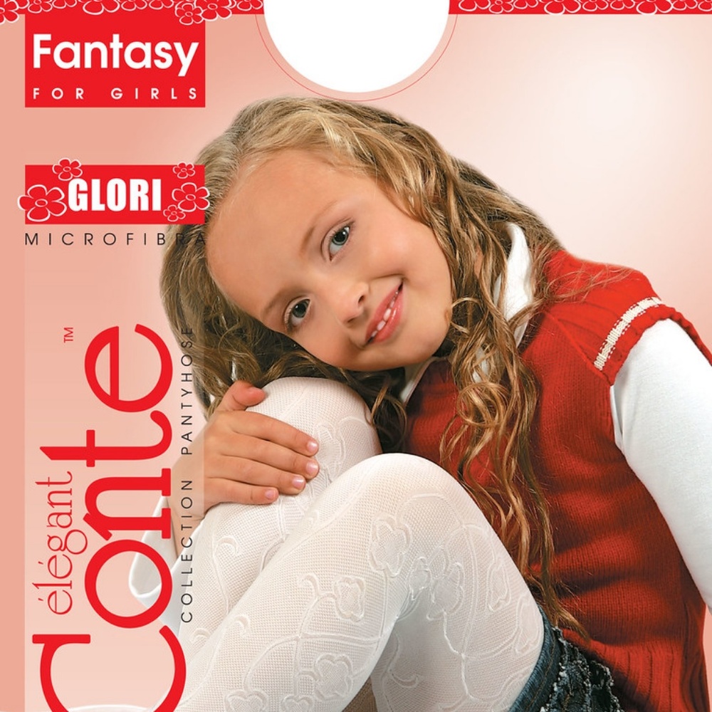 Conte Fantasy Tights For Girls - Glori - 4yr.
